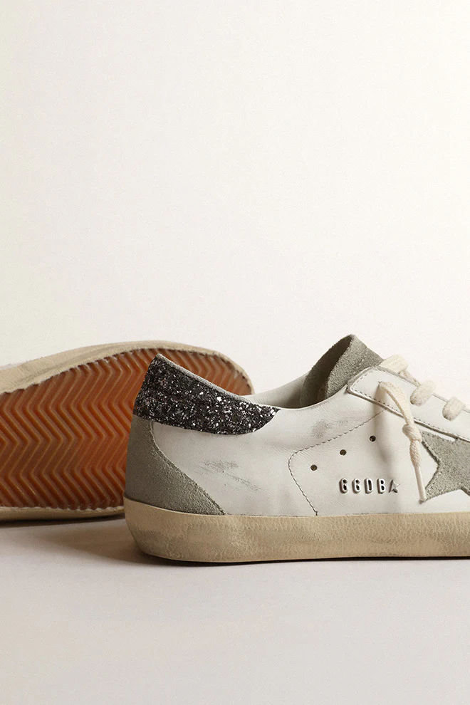 Zapatillas Golden Goose Super-Star Leather Upper Suede Toe Star Mujer - Image 3