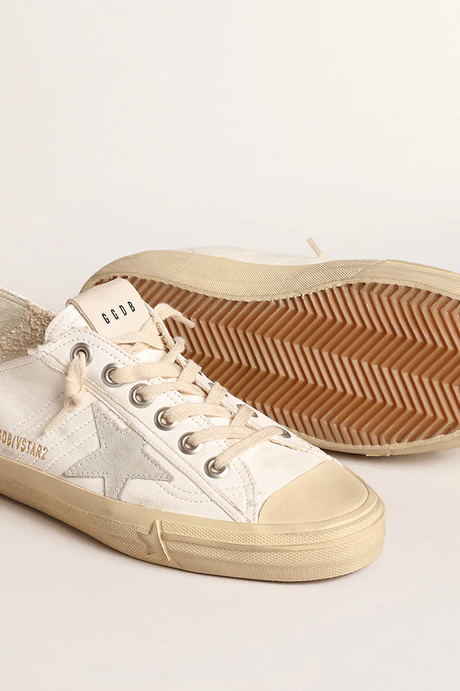 Zapatillas Golden Goose V-Star 2 Nappa Upper Rubber Toe Mujer - Image 3