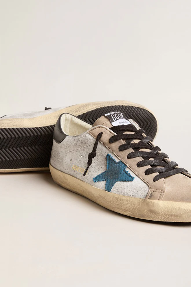 Zapatillas Golde Goose Super Star Leather Suede Canvas Star Hombre - Image 3