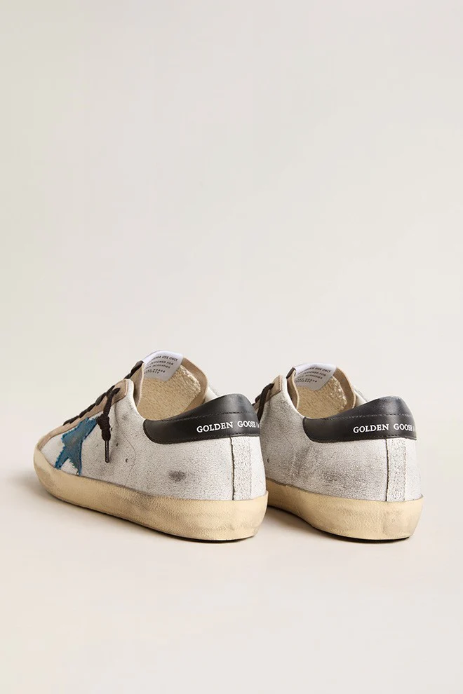 Zapatillas Golde Goose Super Star Leather Suede Canvas Star Hombre - Image 4