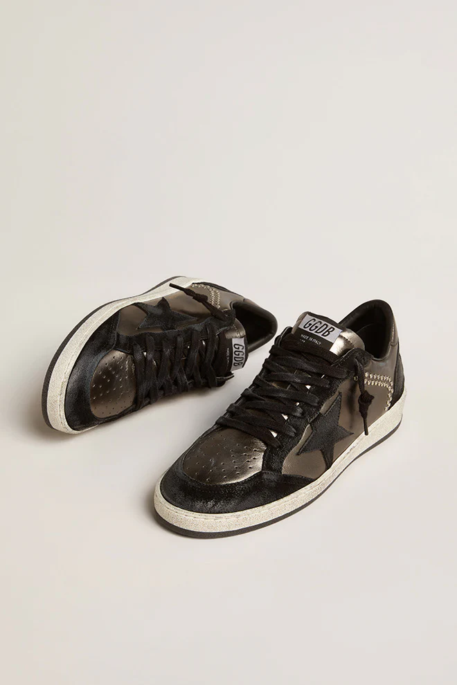 Zapatillas Golden Goose  Ball Star Laminated Mujer - Image 2