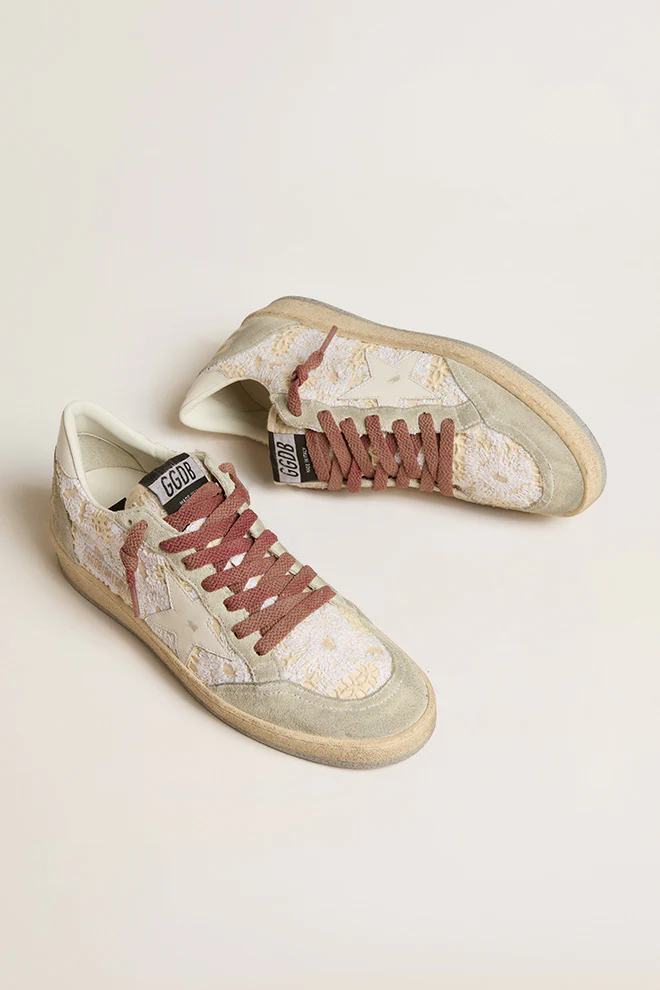 Zapatillas Golden Goose Ball Star Macrame Mujer - Image 2
