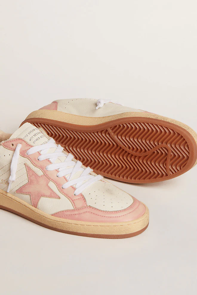Zapatillas Golden Goose Ball Star Nappa Upper Leather Toe Star Mujer - Image 4