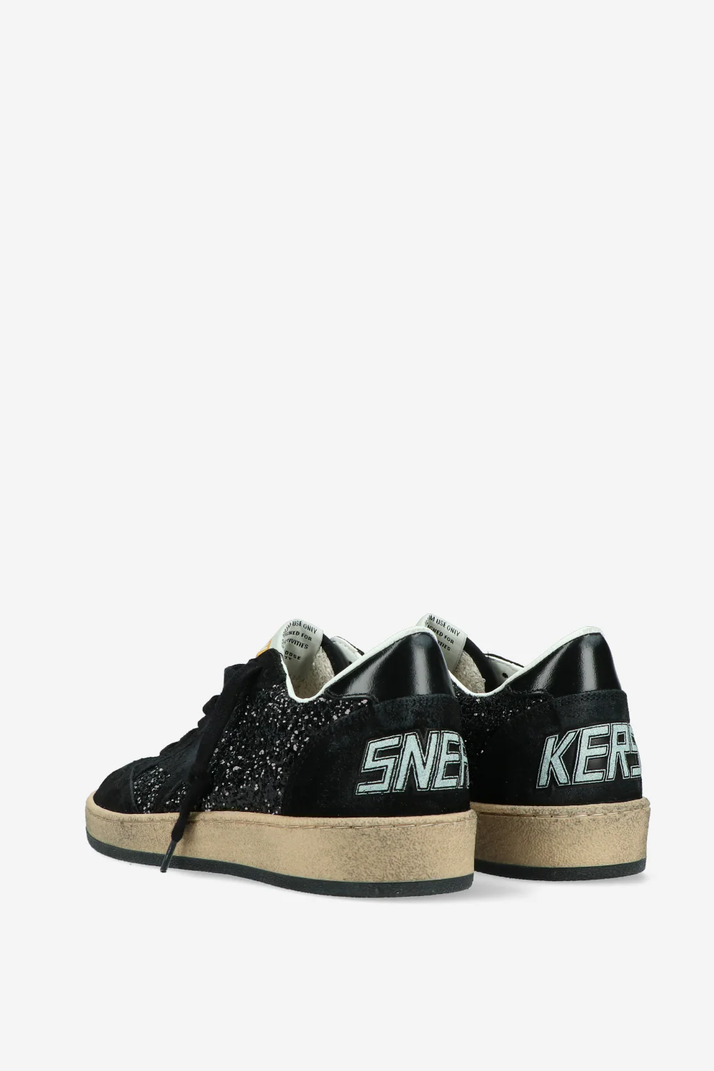 Zapatillas Golden Goose Ballstar Glitter Nylon Suede Starspur Mujer - Image 3