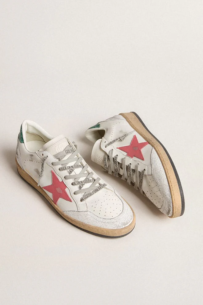 Zapatillas Golden Goose Ballstar Leath Star Crack Spr Coco Printed Mujer - Image 2