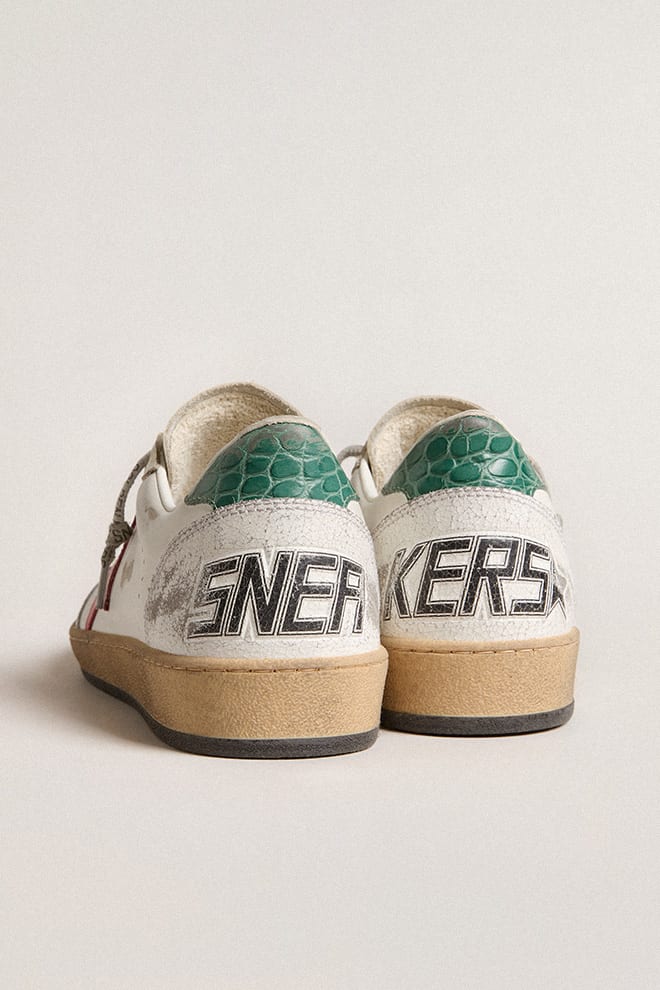 Zapatillas Golden Goose Ballstar Leath Star Crack Spr Coco Printed Mujer - Image 4