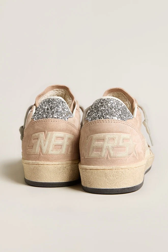 Zapatillas Golden Goose Ballstar Nappa And Suede Upper Laminated Star Mujer - Image 3