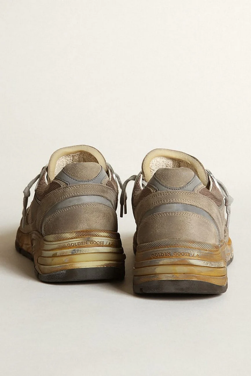 Zapatillas Golden Goose Dad Net And Suede Upper Leather Starnet hombre - Image 3