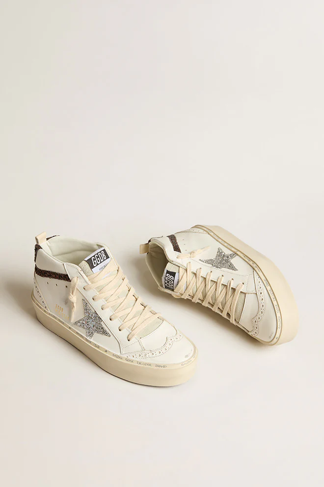 Zapatillas Golden Goose Hi Mid Star Leather Mujer - Image 2