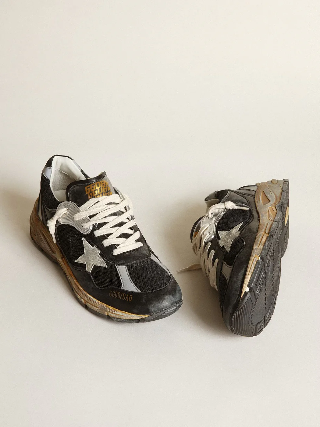 Zapatillas Golden Goose Running Dad Net And Nappa Upper Suede Star Hombre - Image 2
