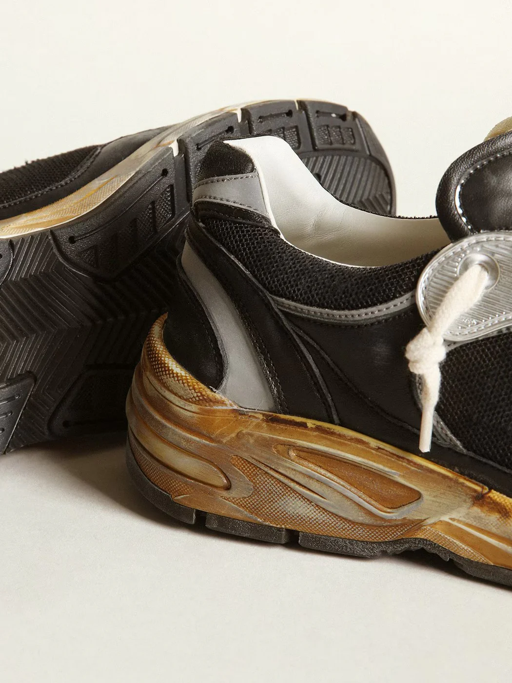 Zapatillas Golden Goose Running Dad Net And Nappa Upper Suede Star Hombre - Image 3