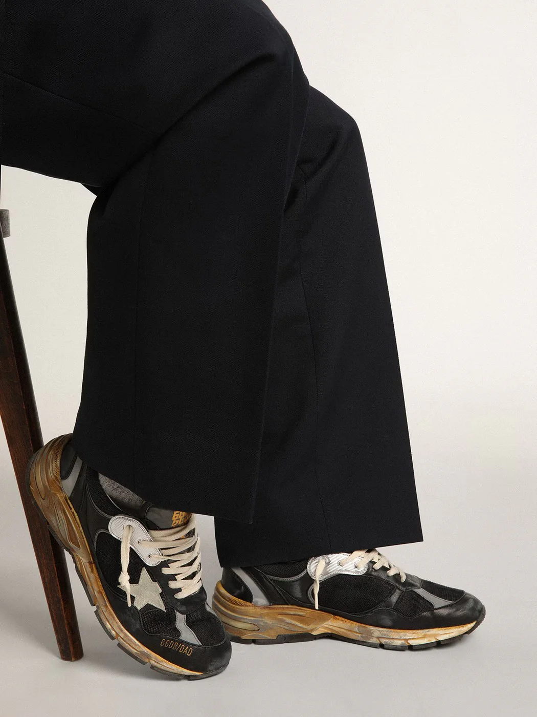 Zapatillas Golden Goose Running Dad Net And Nappa Upper Suede Star Hombre - Image 4