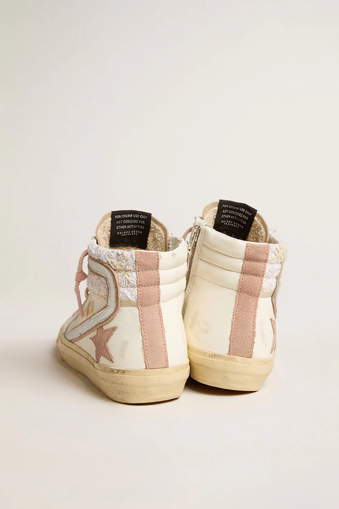 Zapatillas Golden Goose Slide Nappa And Macrame Mujer - Image 3