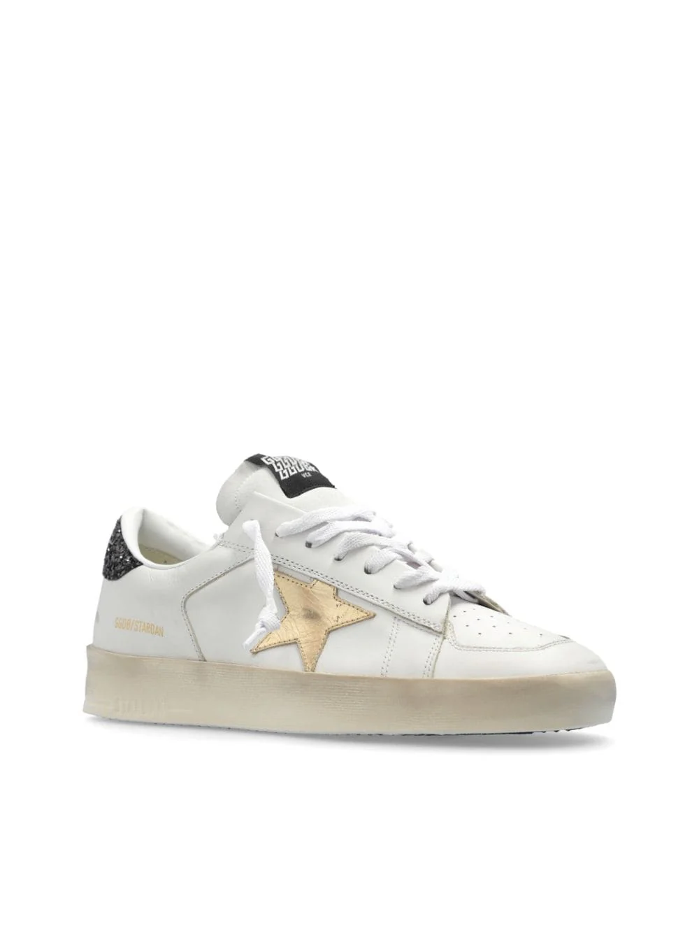Zapatillas Golden Goose Stardan Leather Suede Laminate Star Glitt Mujer - Image 2