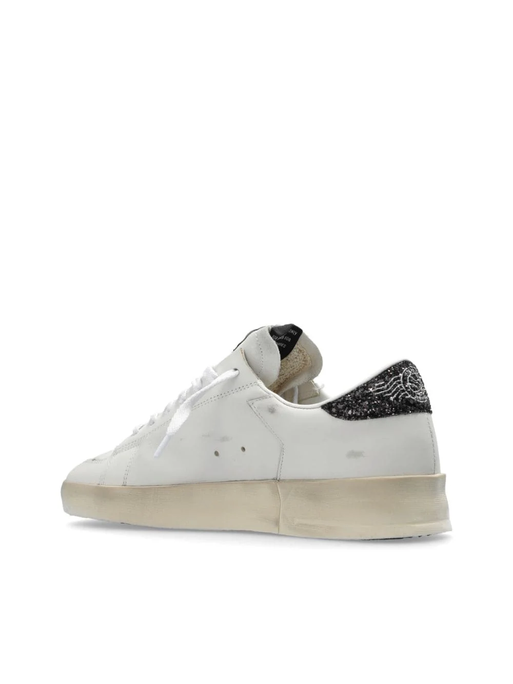 Zapatillas Golden Goose Stardan Leather Suede Laminate Star Glitt Mujer - Image 3
