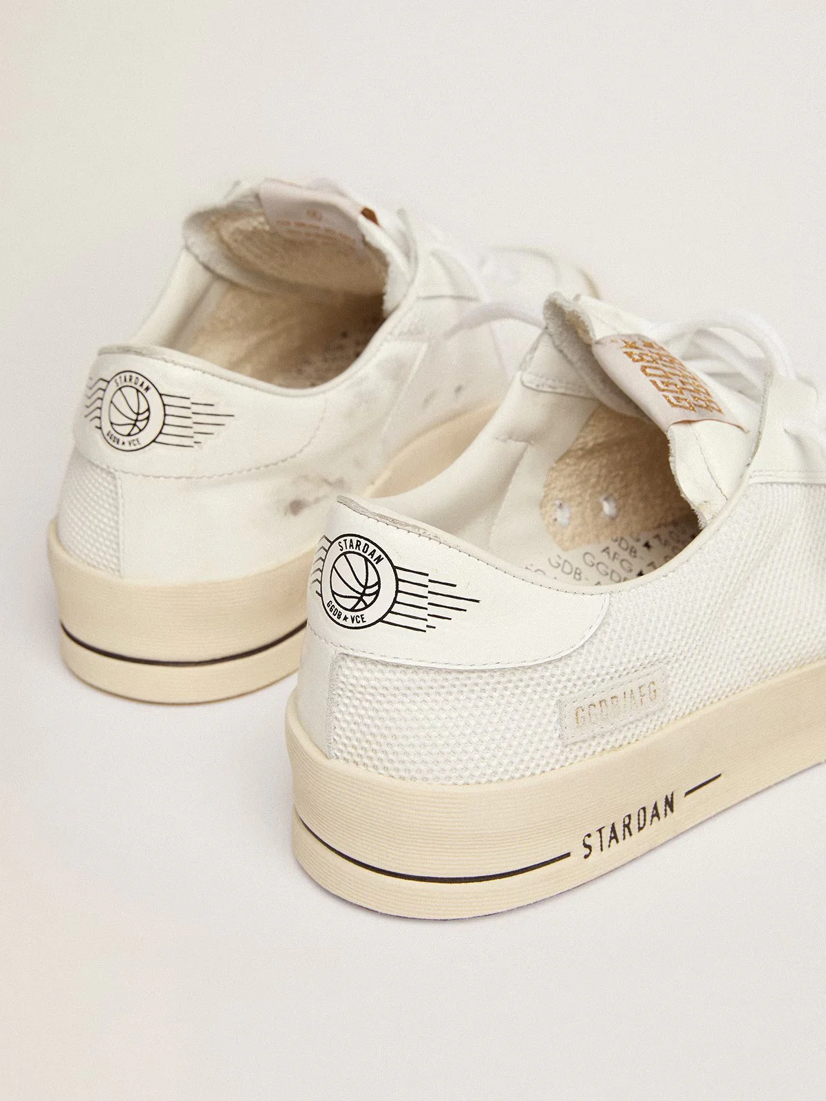 Zapatillas Golden Goose Stardan Net Upper Shiny Leather Hombre - Image 4