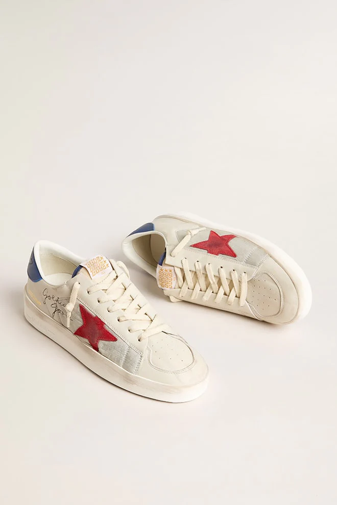 Zapatillas Golden Goose Stardan Nylon Leather Suede Star Leather Hombre - Image 2