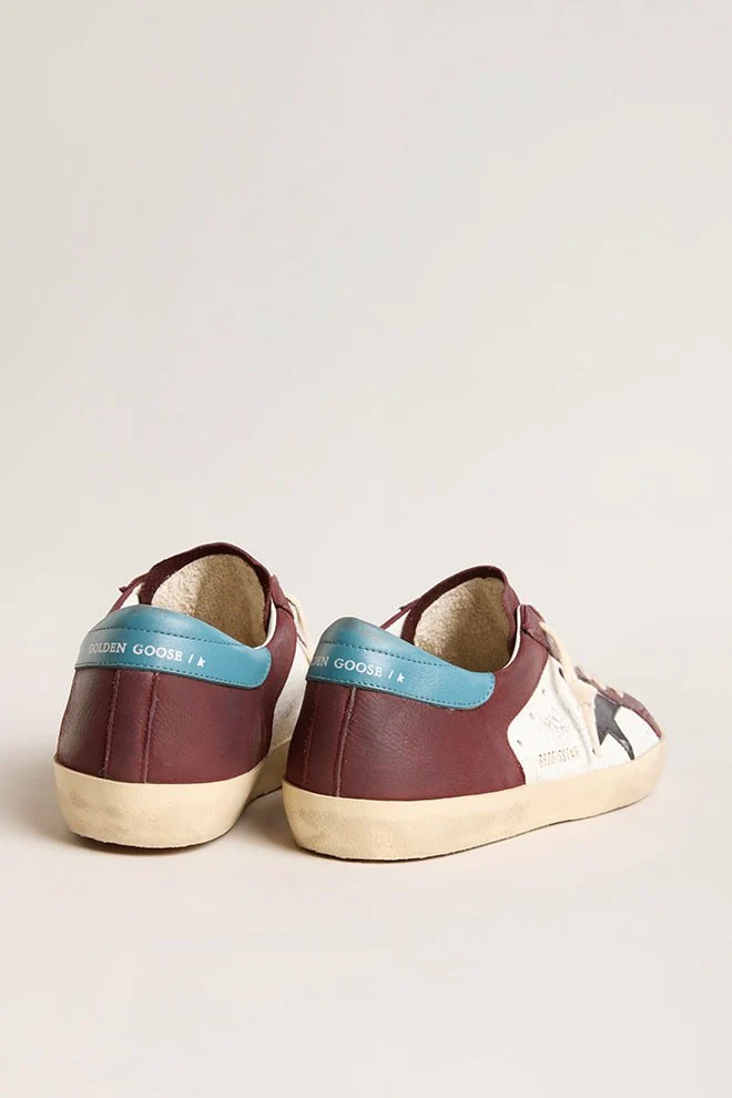 Zapatillas Golden Goose Super Star Crack And Leather Upper Leather Star Hombre - Image 4