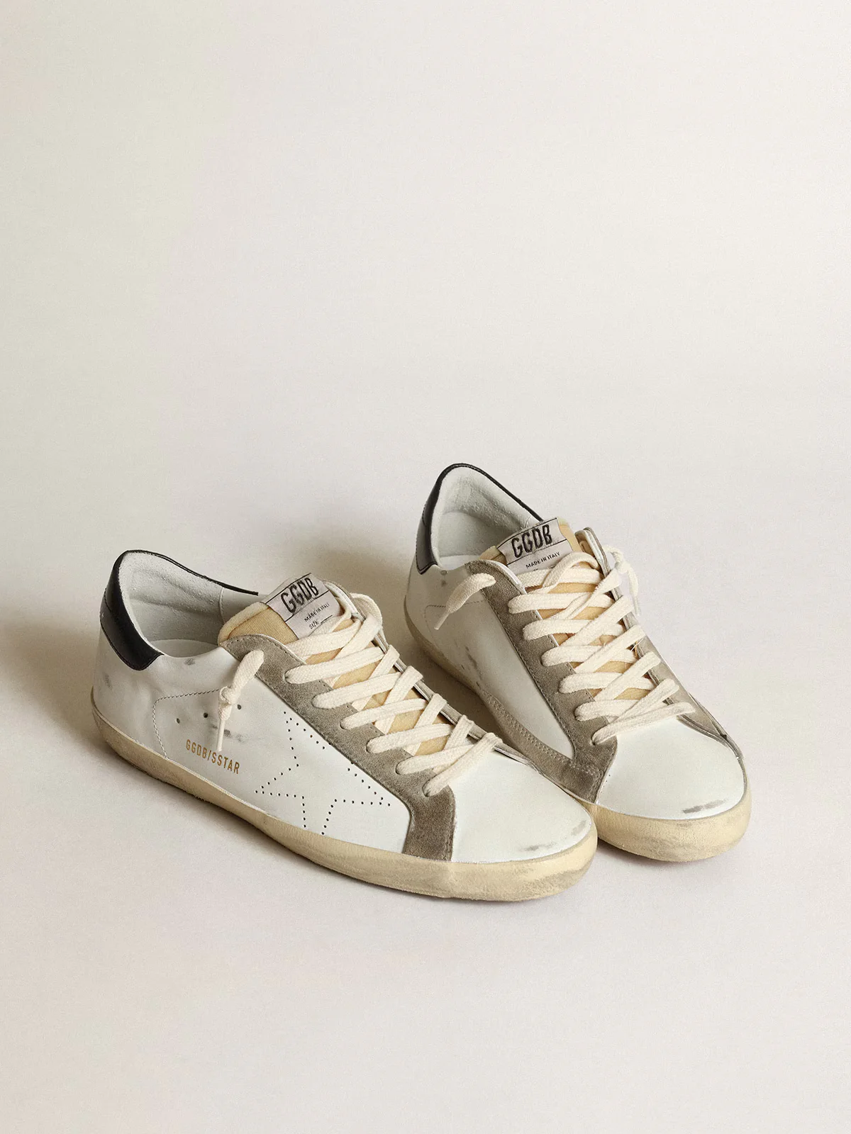 Zapatillas Golden Goose Super-Star Leather Upper Foam Tongue Skate Star Shiny Leather Hombre - Image 2