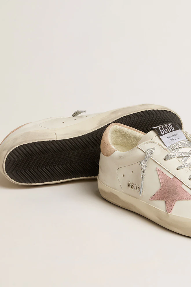 Zapatillas Golden Goose  Super-Star Leather Upper Mujer - Image 4