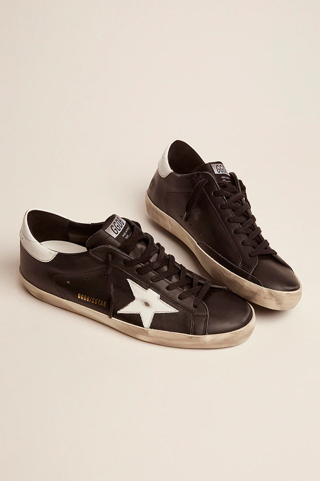 Zapatillas Golden Goose Super-Star Leather Upper Shiny Leather hombre - Image 2