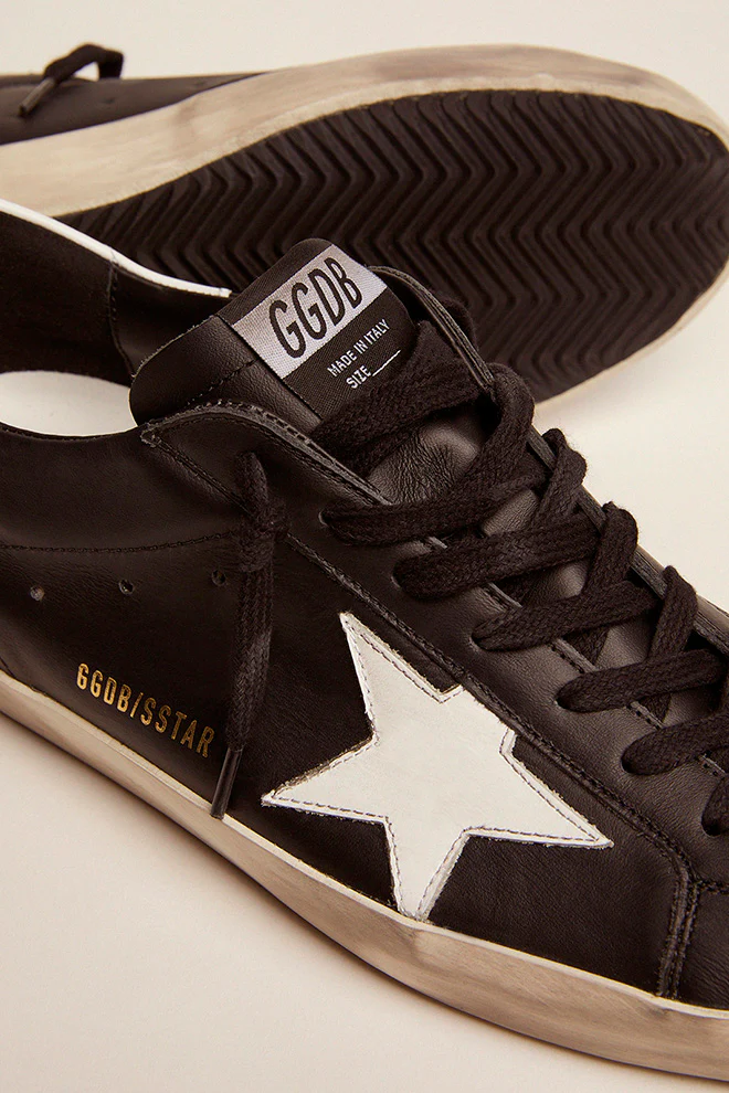 Zapatillas Golden Goose Super-Star Leather Upper Shiny Leather hombre - Image 4