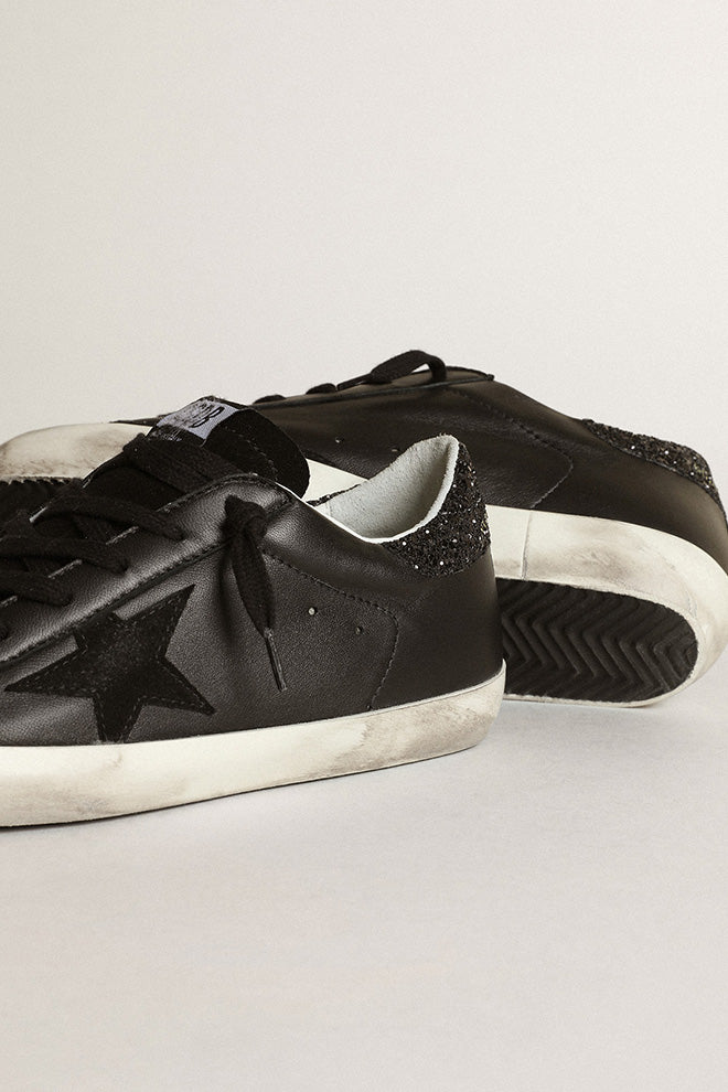 Zapatillas Golden Goose Super-Star Nappa Black Mujer - Image 3