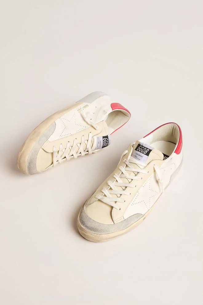Zapatillas Golden Goose Super Star Nappa Leather Forated Star Hombre - Image 2