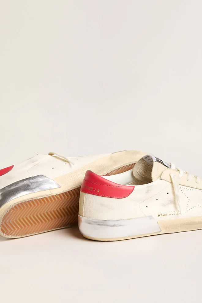 Zapatillas Golden Goose Super Star Nappa Leather Forated Star Hombre - Image 3