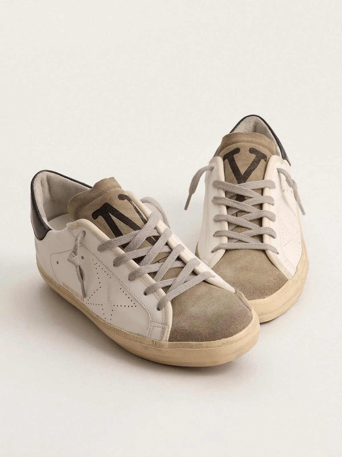 Zapatillas Golden Goose Super-Star Skate Leather Upper And Heel Suede Hombre - Image 2