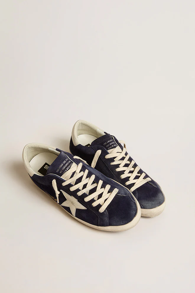 Zapatillas Golden Goose  Super Star Suede Upper Leather Hombre - Image 2
