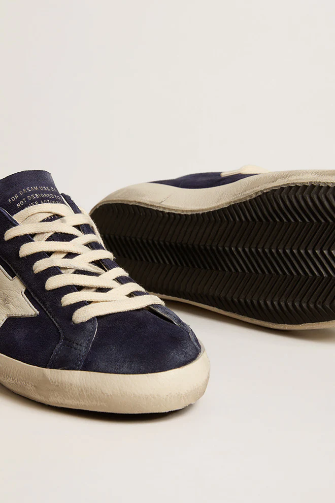 Zapatillas Golden Goose  Super Star Suede Upper Leather Hombre - Image 3