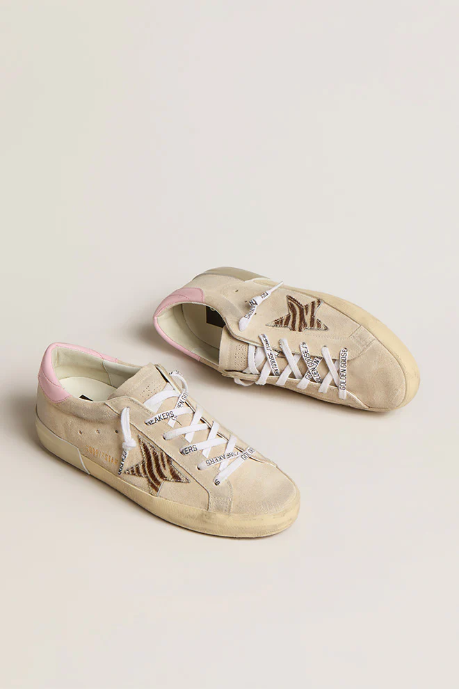 Zapatillas Golden Goose Super Star  Zebra Mujer - Image 2