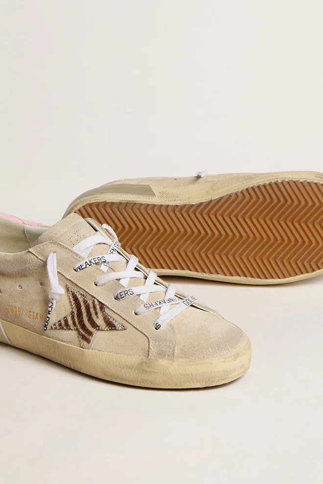 Zapatillas Golden Goose Super Star  Zebra Mujer - Image 3