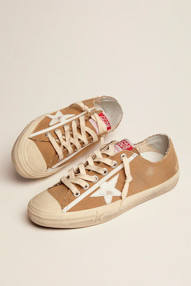 Zapatillas Golden Goose V-Star 2 Canvas Mujer - Image 2