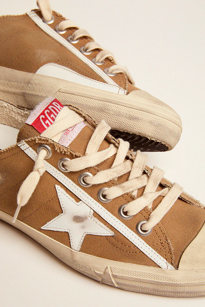 Zapatillas Golden Goose V-Star 2 Canvas Mujer - Image 4