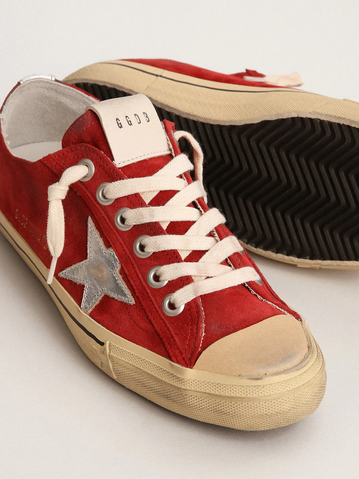 Zapatillas Golden Goose V Star 2 Suede Upper Laminated Star List Mujer - Image 2