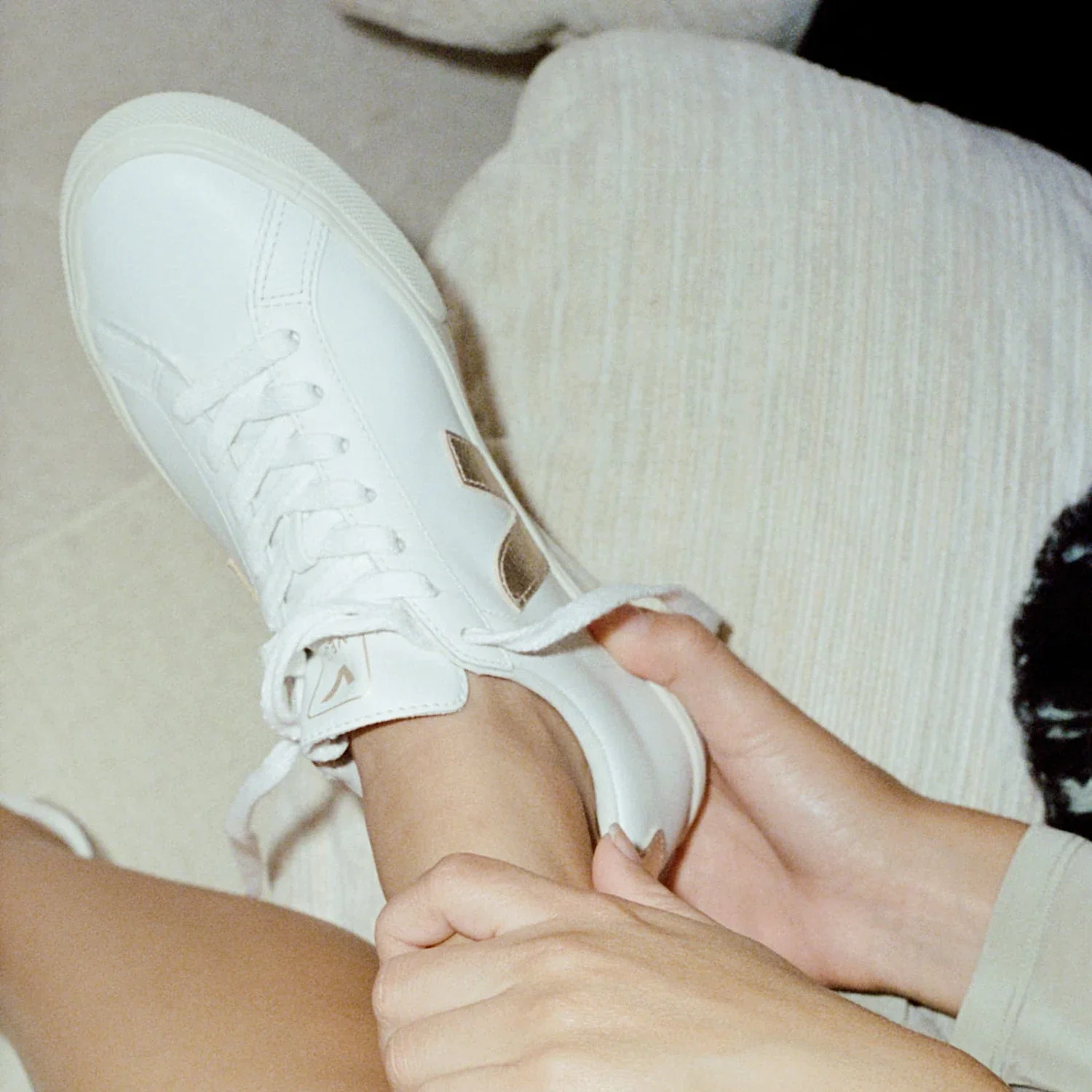 Zapatillas Veja de Mujer Campo Chromefree Leather - Image 3