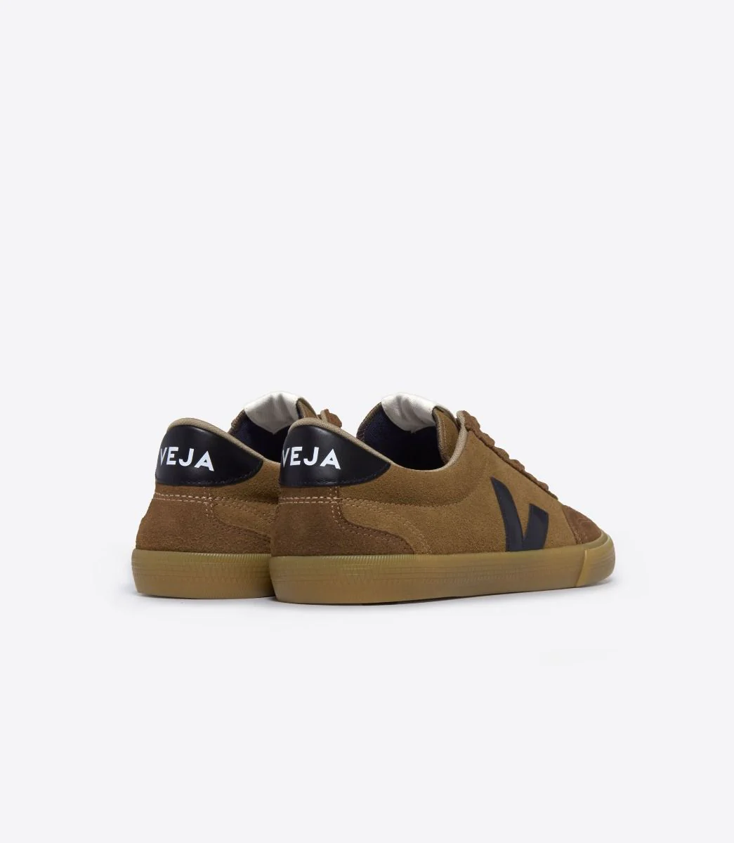 Zapatillas Veja Volley Suede Camel Mujer - Image 3