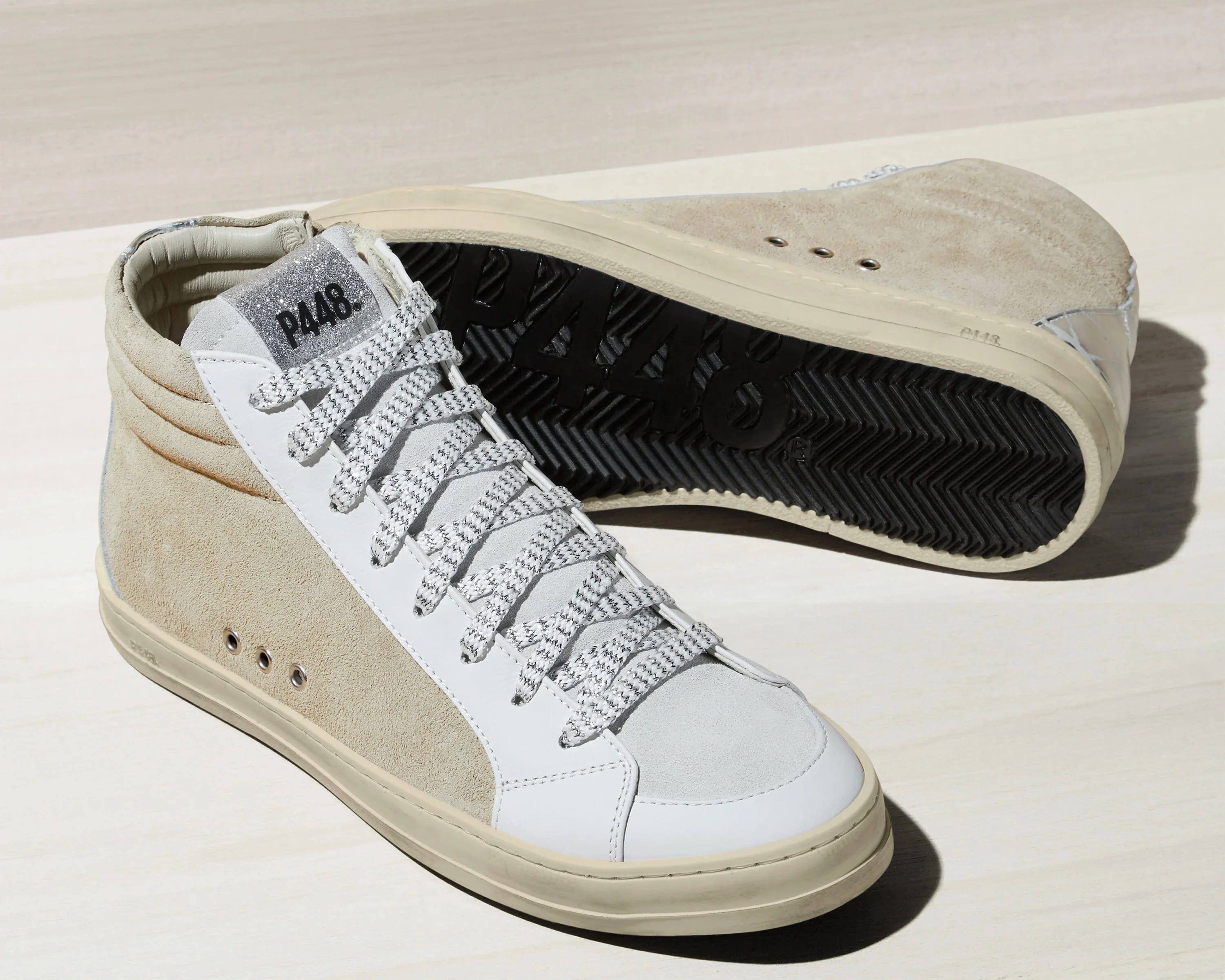 Zapatillas Deportivos Skate Ecru - Image 4