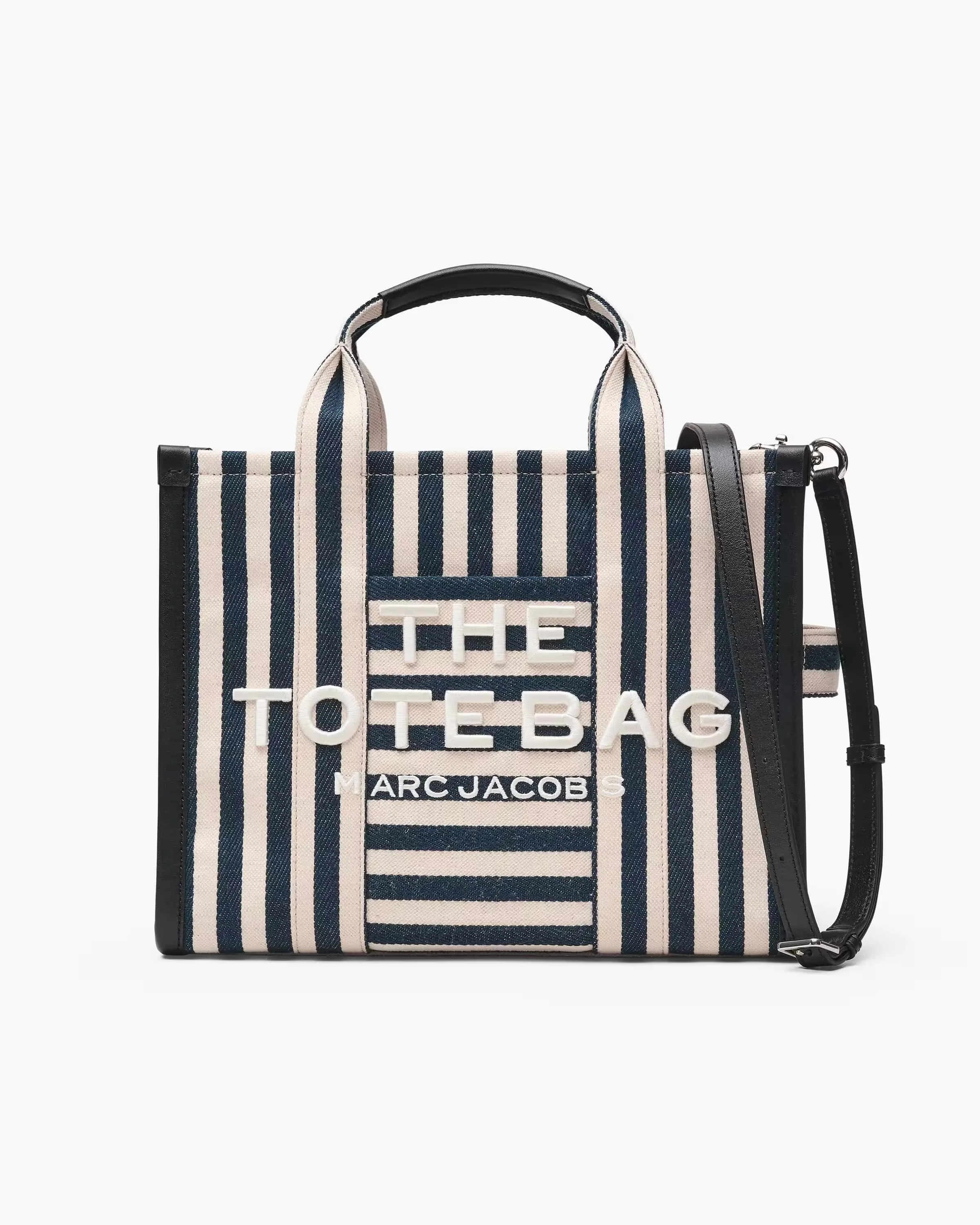 The Stripe Canvas Medium Tote Bag - Image 2