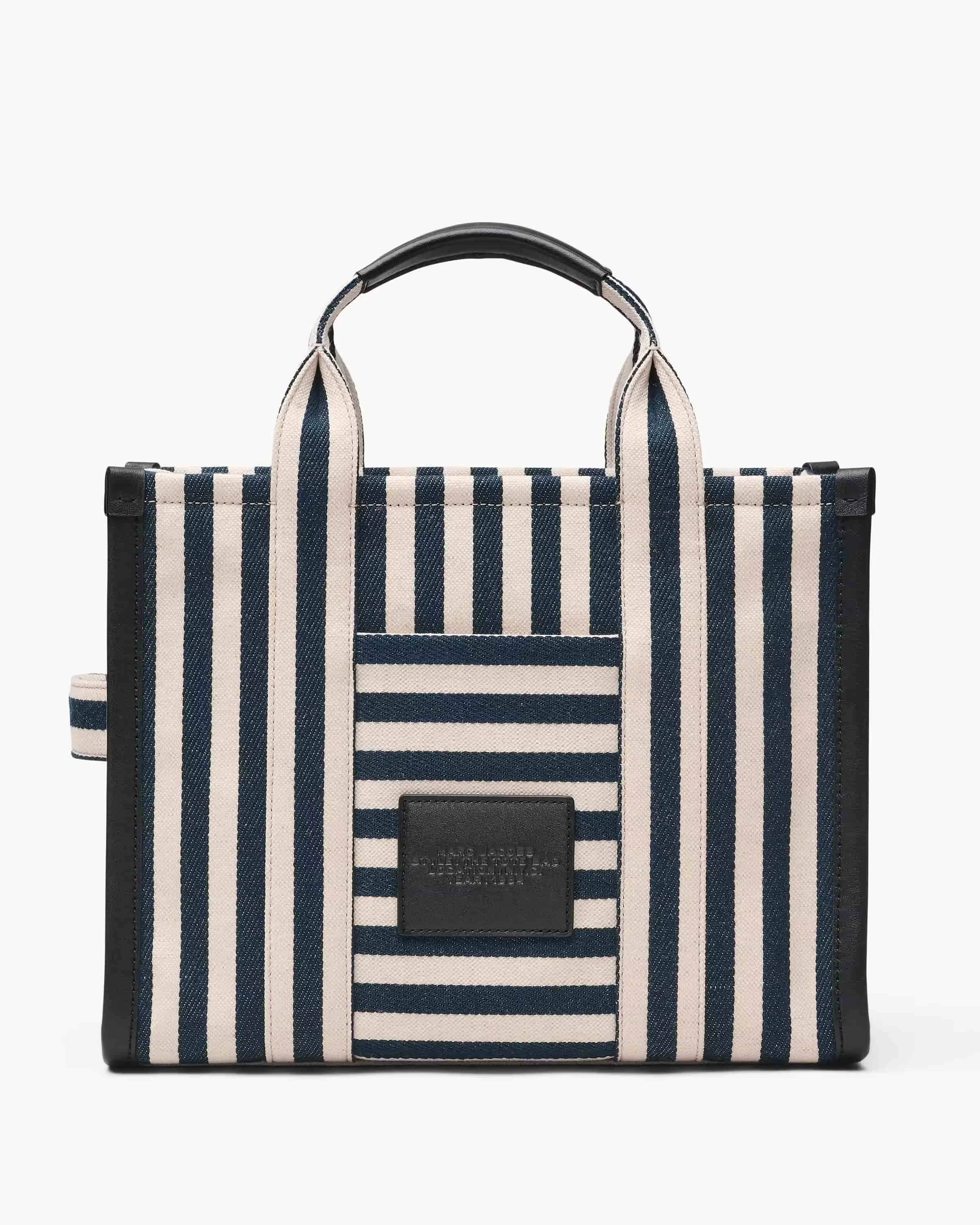 The Stripe Canvas Medium Tote Bag - Image 3