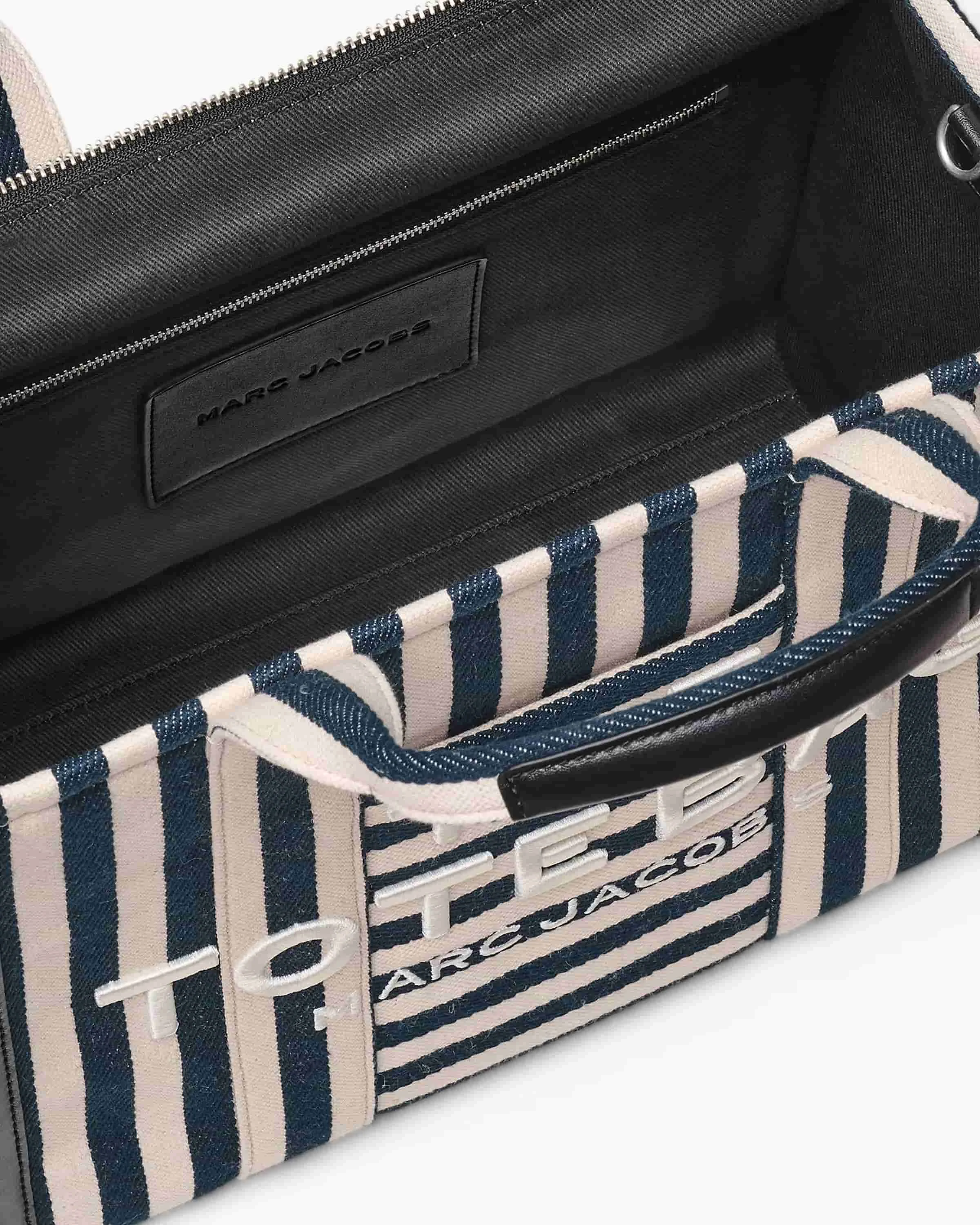The Stripe Canvas Medium Tote Bag - Image 4