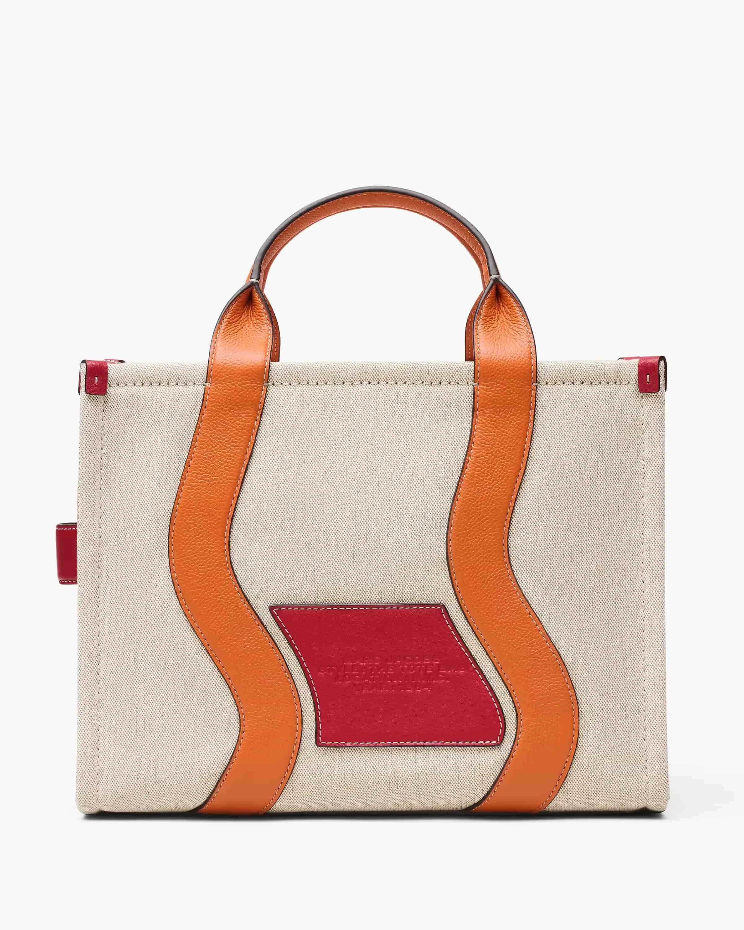 The Wavy Canvas Medium Tote Bag - Image 3