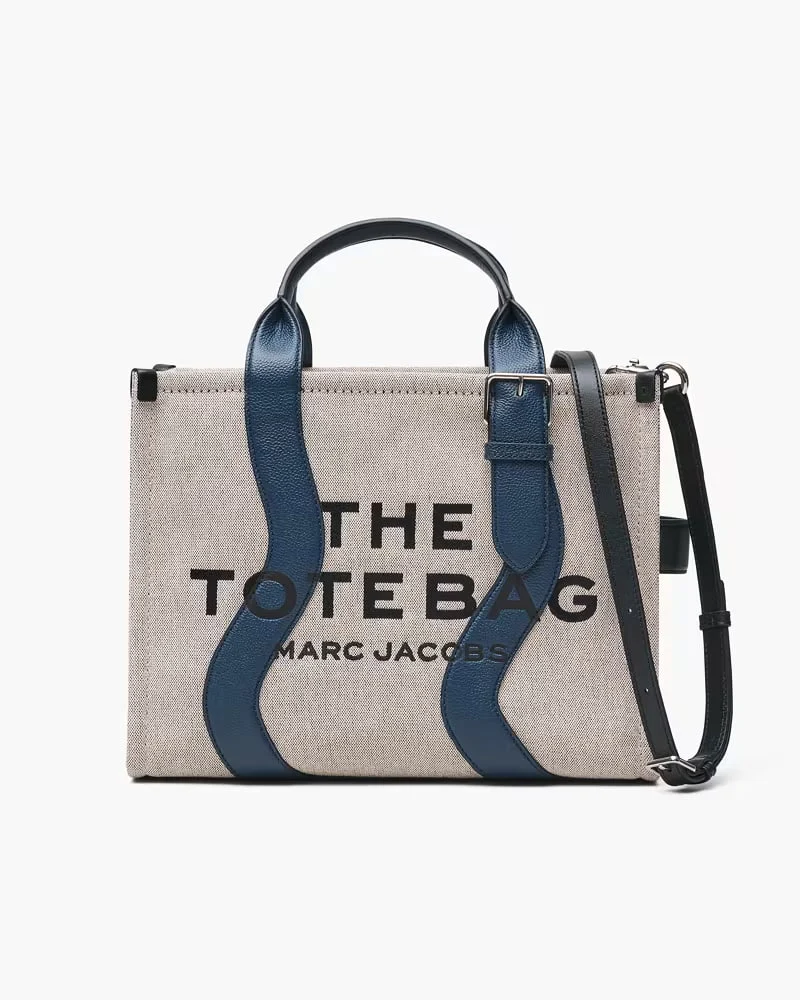 The Wavy Canvas Medium Tote Bag - Image 2