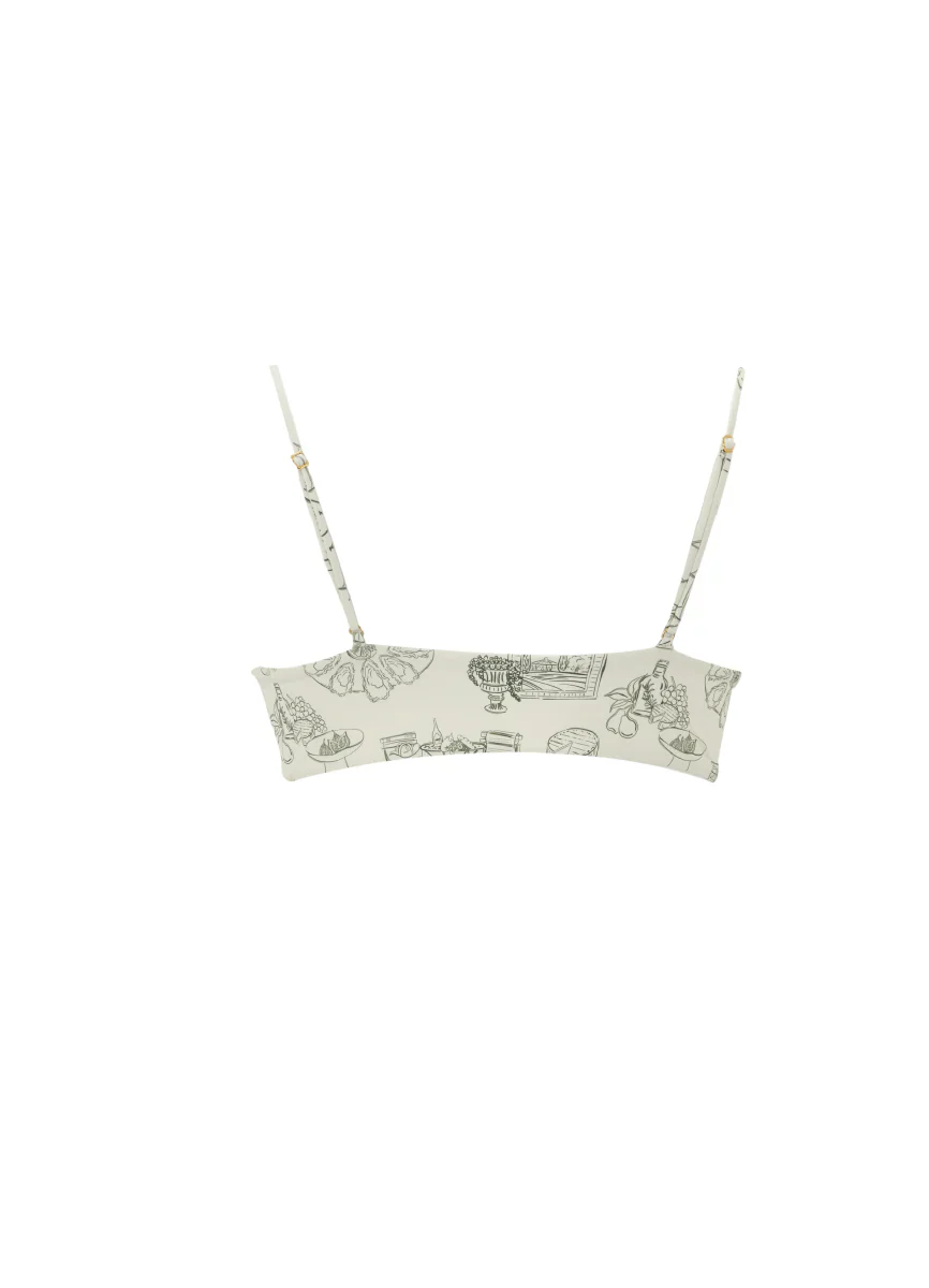 Top Aldara Print Sage Dunes - Image 6
