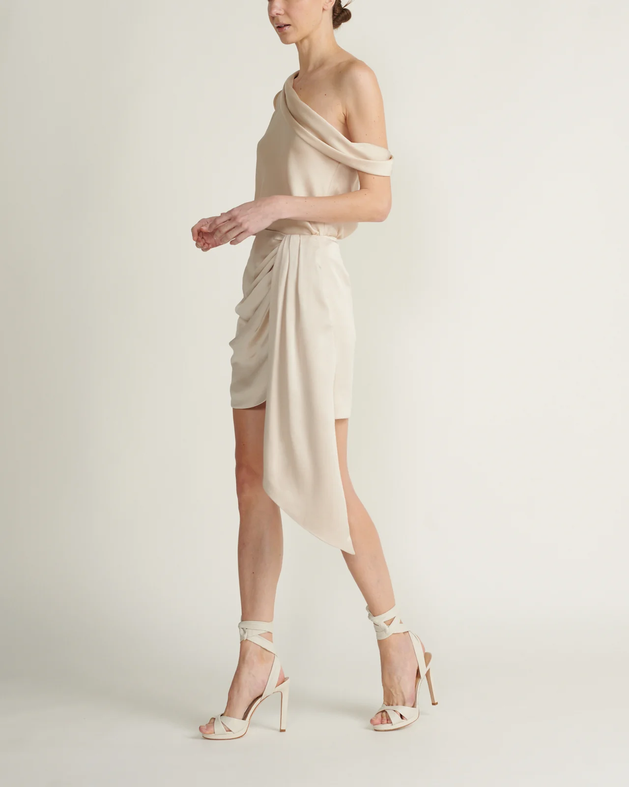 Top Lexy Satin Drapeado Classic - Image 2