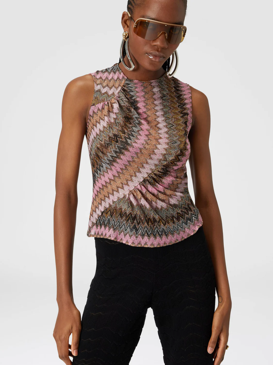 Top Multicolor Spacedyed With Dark Base - Image 2