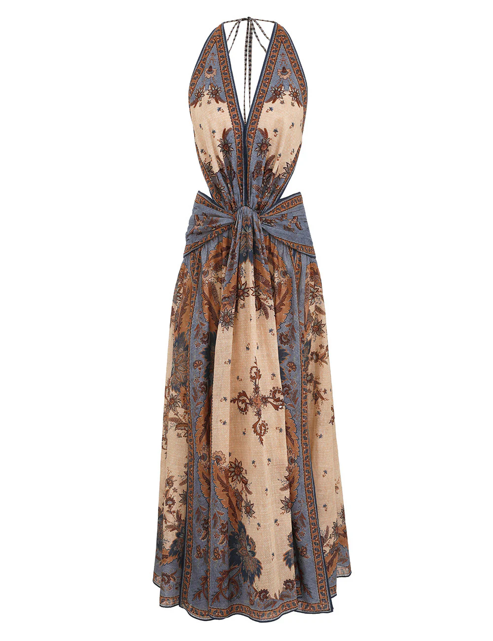 Midi Vestido Ascension Plunge Halter - Image 7
