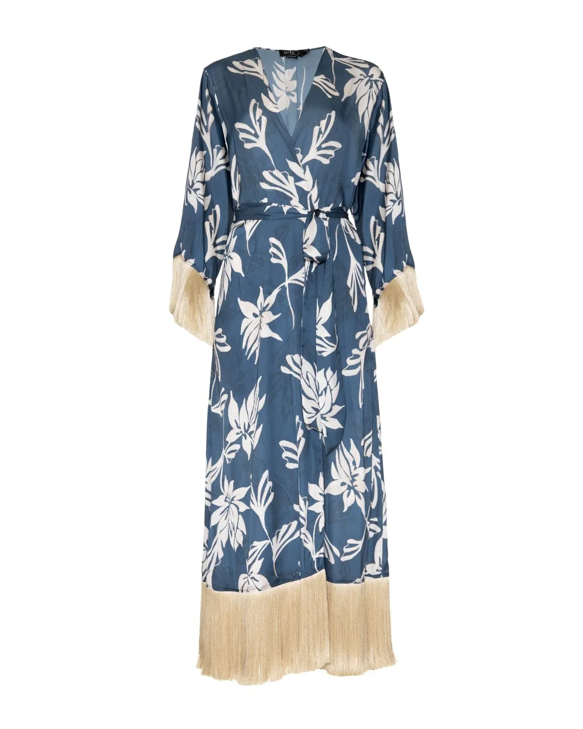Madi Vestido Con Flecos De Alcachofa - Image 4